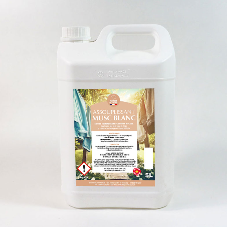 Assouplissant musc blanc